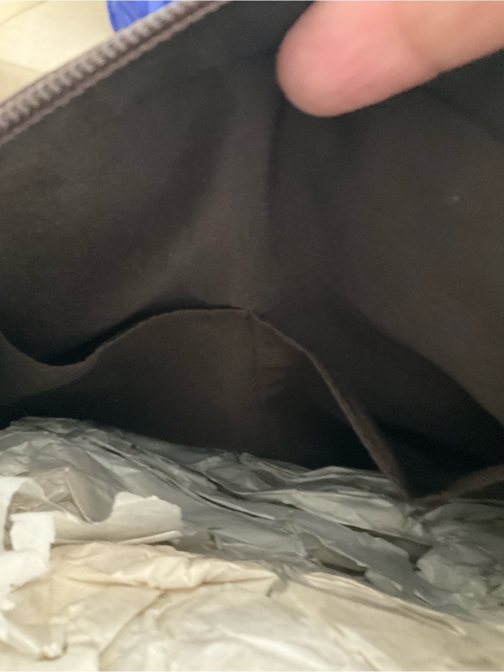 Rolfs Dark Brown Leather Bag Purse - Picture 9 of 11